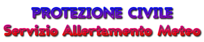 AVVISO di CONDIZIONI METEREOLOGICHE AVVERSE dalla SALA OPERATIVA REGIONE LAZIO - ASS. NAZ.  CARABINIERI